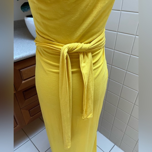 WHBM Yellow Maxi Dress - Picture 7 of 8